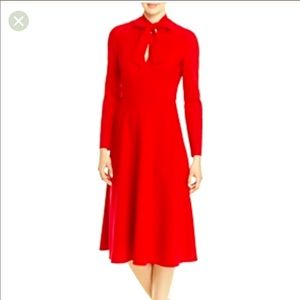 New black halo Princeton dress in Red